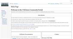 Desktop Screenshot of caelinux.org